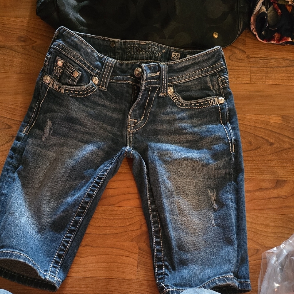 Miss Me Kids Blue Denim Jeans